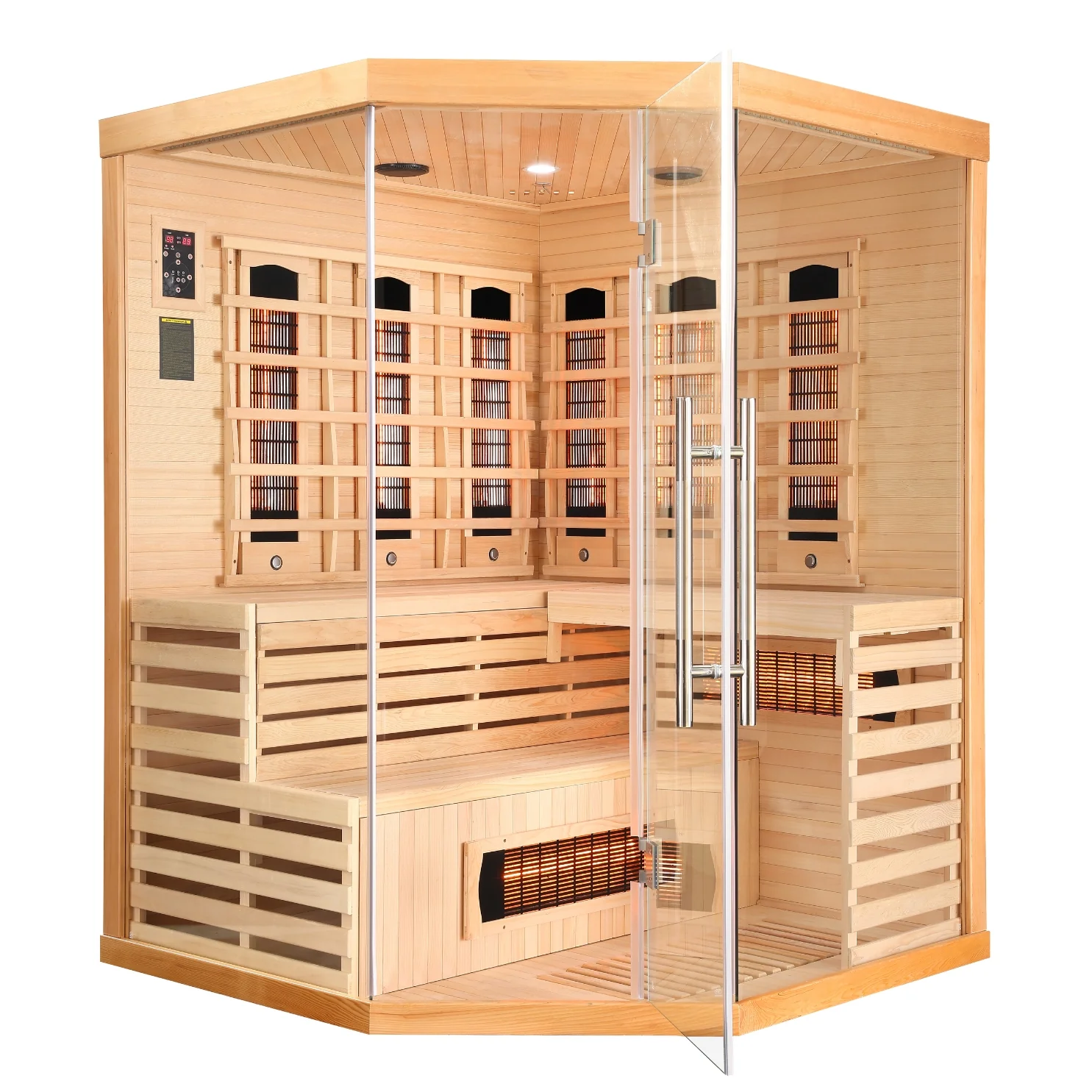 Infrarotkabine Deluxe 150 x 150 x 200 cm