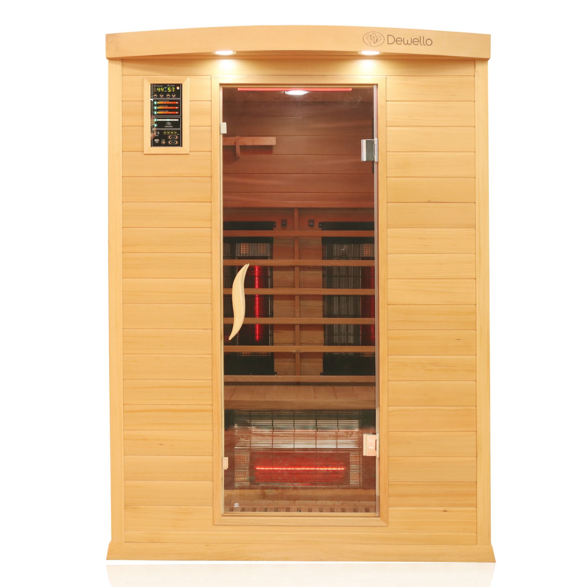 459-Infrarotkabine-PIERSON-PRO-Hemlock-135x105 Infrarotkabine Pierson Pro aus Hemlock- und Zedernholz / 135 x 105