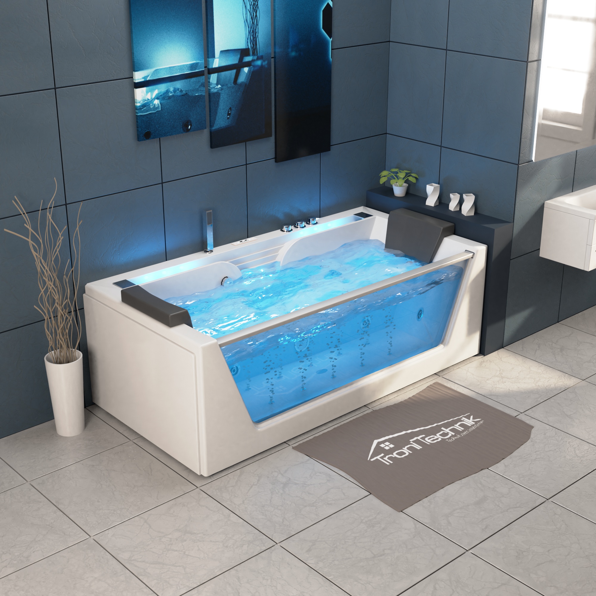 Kos2-12 Whirlpool für Innenbereich KOS 2 / 179 x 85