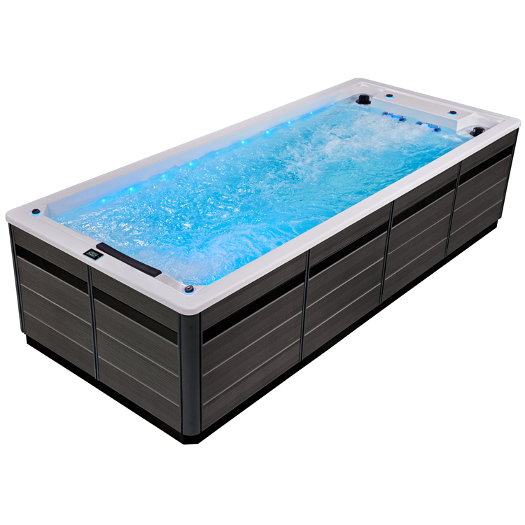 Swim Spa Innovation weiss/grau 550x230cm Swim Spa Innovation weiss/grau 550x230cm