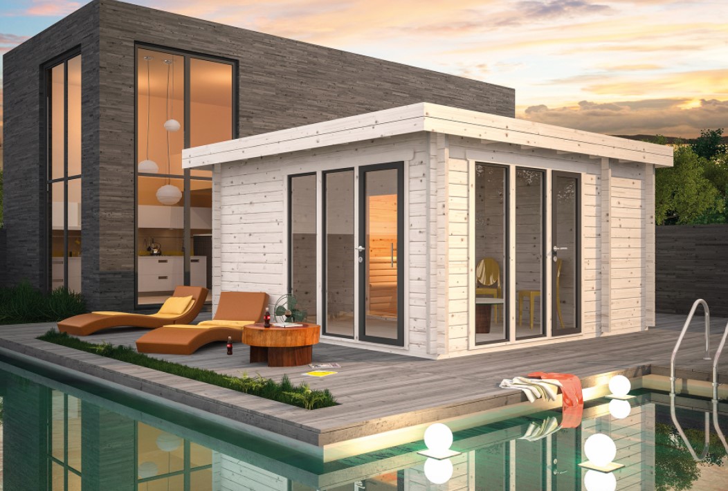 Design Saunablockhaus VIGGO Design Saunablockhaus VIGGO