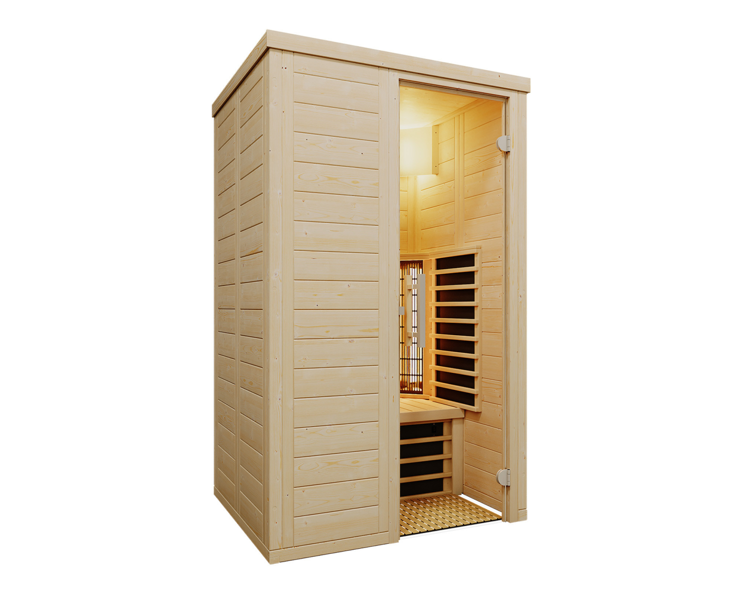 Infrarotkabine Vario Natura 120 / 100 x 120 x 200 cm