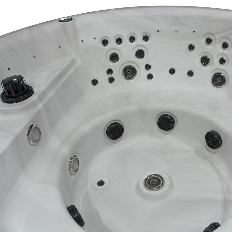 Outdoor Whirlpool AWT IN-392 Classic Extreme Edition Silver Marble / 240 x 240 x 100