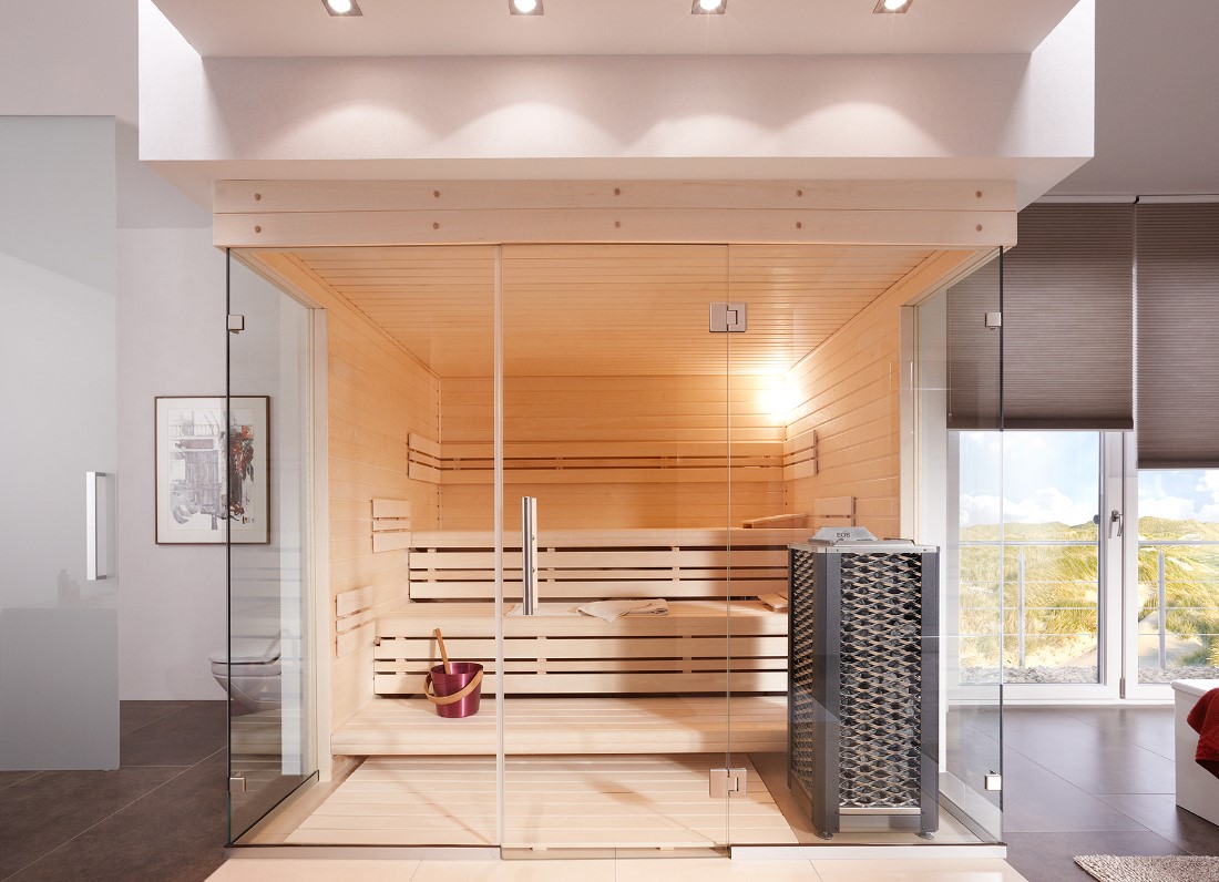 Sauna design exclusif VIEW