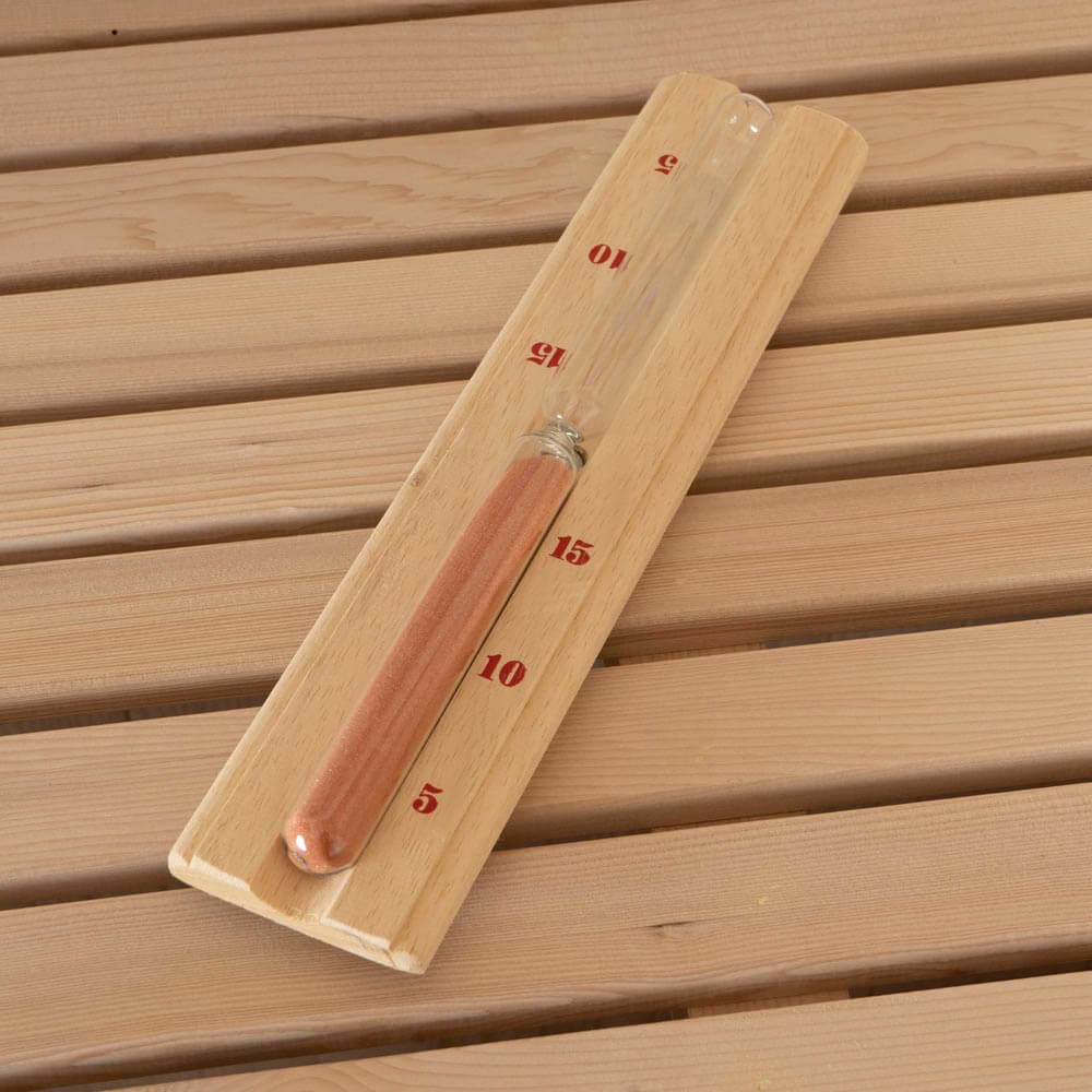 Sauna Skyline XL z drewna Hemlock / 150 x 150 x 200 cm