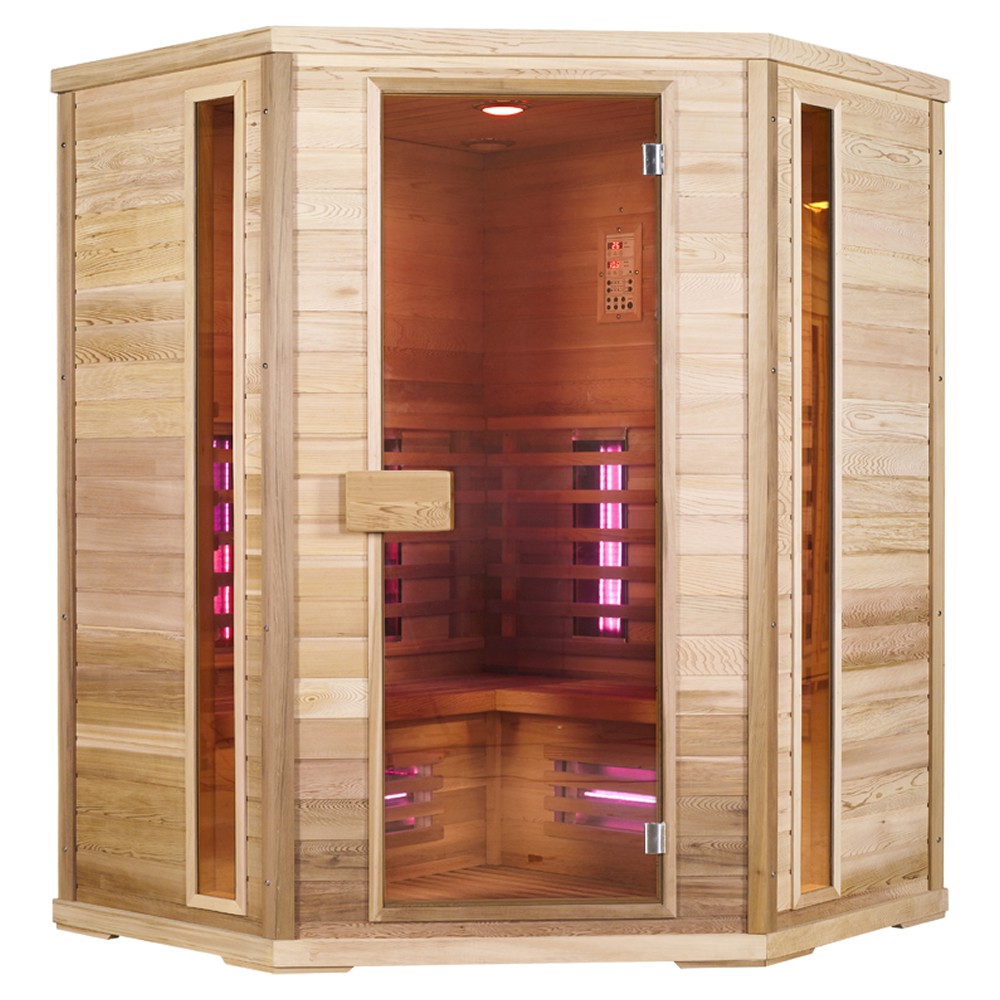 Sonic Classic x5 Infrarotkabine, Wärmekabine mit Vollspektrumstrahlern (150 x 150) Sonic Classic x5 Infrarotkabine, Wärmekabine mit Vollspektrumstrahlern (150 x 150)