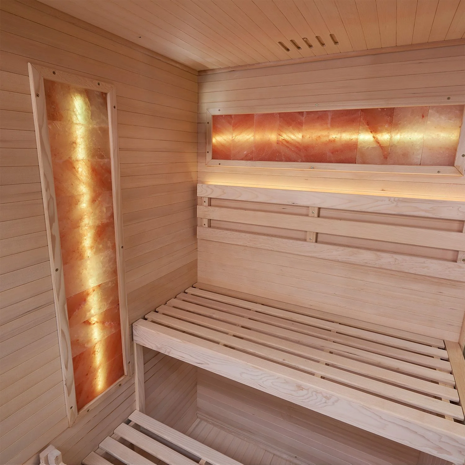 Innensauna Vantaa 175 mit Salzsteinen