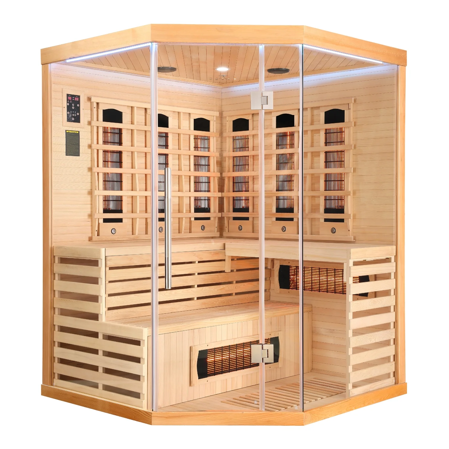 Infrarotkabine Deluxe 150 x 150 x 200 cm