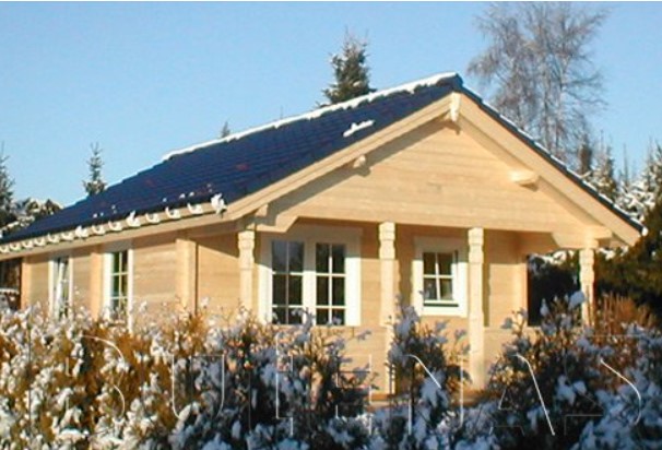 Blockhaus-Sauna LASSE 43 Blockhaus-Sauna LASSE 43