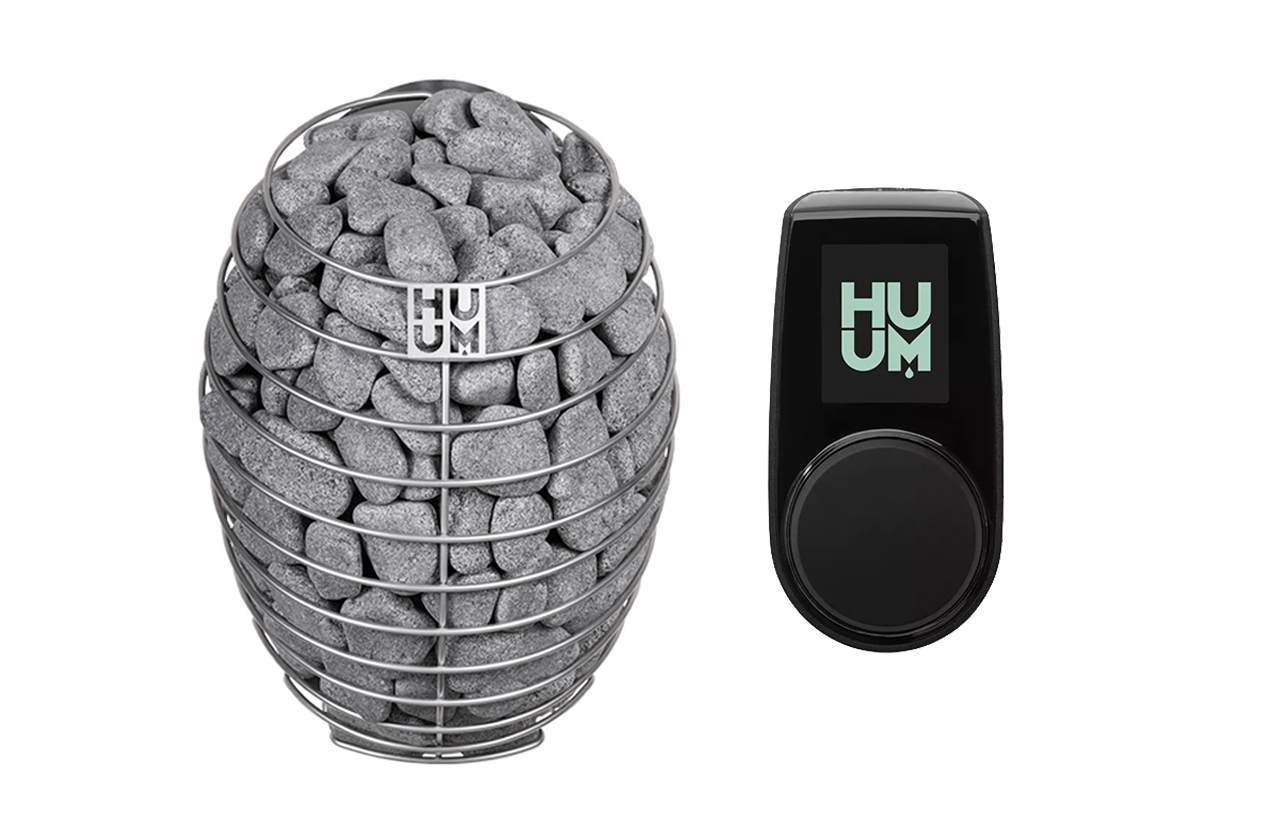 Huum Drop 9 kW Saunaofen Set mit UKU Steuerung