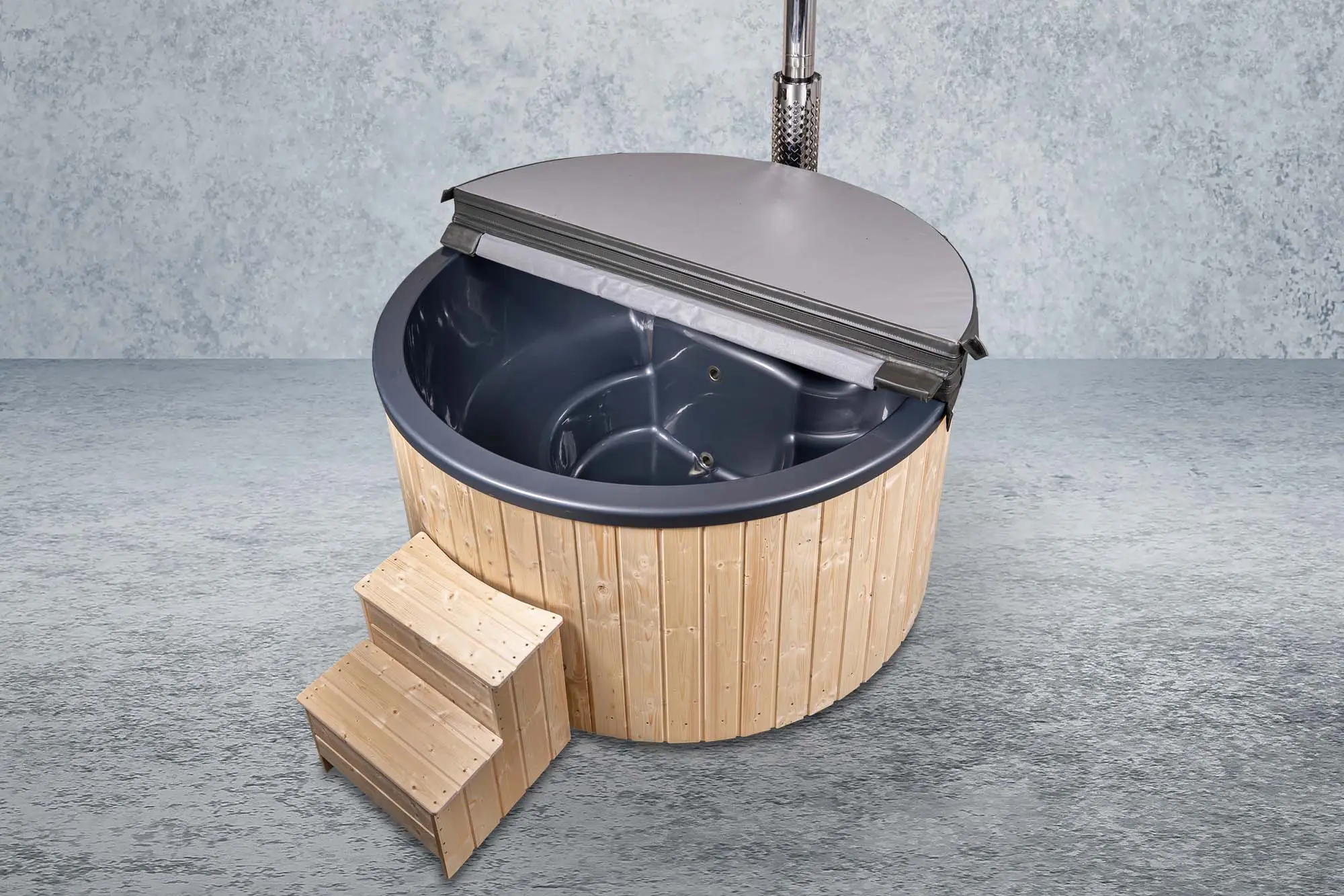 Hot Tub Narvik 200x200cm inkl. Thermoabdeckung Hot Tub Narvik 200x200cm inkl. Thermoabdeckung