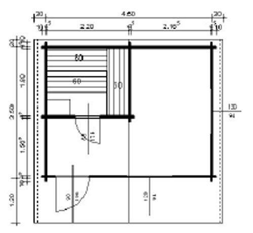 Exklusiv-Blockhaus-Sauna Ebba
