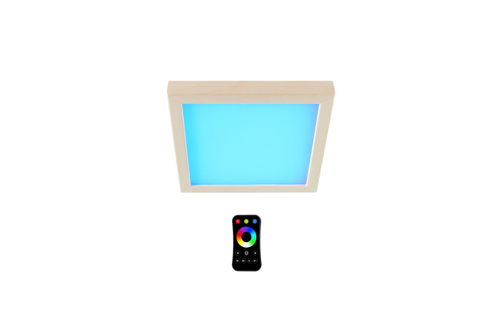 Infraworld LED-Farblicht „Sion 2“ für Deckenmontage, Linde