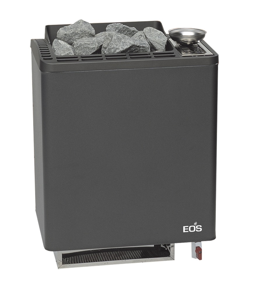 Saunaofen Set - Kombiofen EOS Bi-O Tec W mit der Saunasteuerung ECON H2, anthrazid Saunaofen Set - Kombiofen EOS Bi-O Tec W mit der Saunasteuerung ECON H2, anthrazid