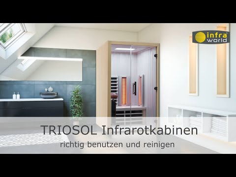 Infrarotkabine Triosol Glas 145 Fichte VG / 145 x 112 x 201,5 cm 