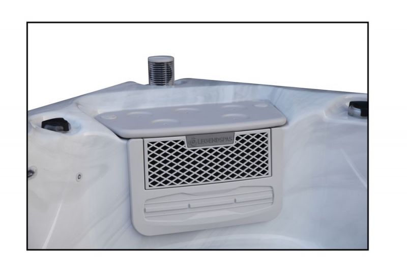 2. Bild von Outdoor Whirlpool Legend Spa - Poseidon LEG2600-2CL für 5 Personen / 228 x 228 cm