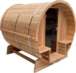 Fasssauna Traditionell TR-210 aus Zedernholz