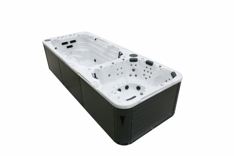 Bild von Swim-Spa Verona Gamma mit Gegenstromanlage, Ozon- und UV-Desinfektion / 580 x 230