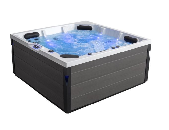 Bild von Outdoor Whirlpool AWT IN-403 eco Sterling Silver / 200 x 200 x 90