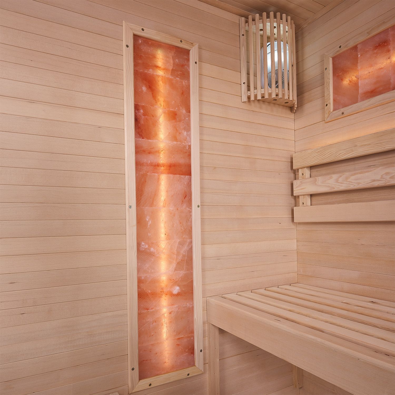 Innensauna Vantaa 175 mit Salzsteinen