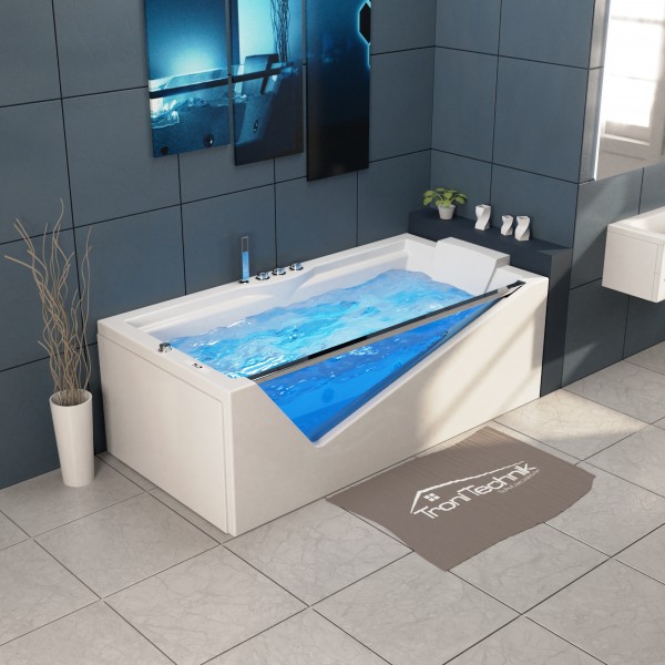 Bild von Whirlpool Badewanne RHODOS / 180 x 90