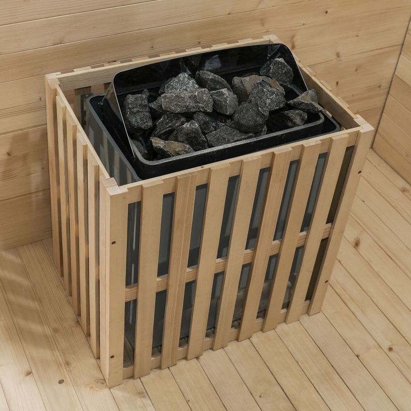 10. Bild von Aussensauna Eldur inkl. Ofen, 200 x 200 cm